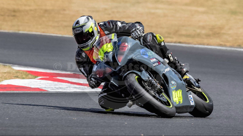 Other image for Brave rider Connor returns to scene of crash
